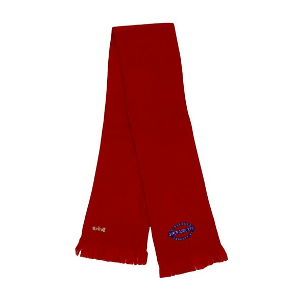 Vintage Superbowl XXVI 26 Faribo Scarf Size 8" X 64" Merino Wool Minnesota 1992 - Picture 1 of 8